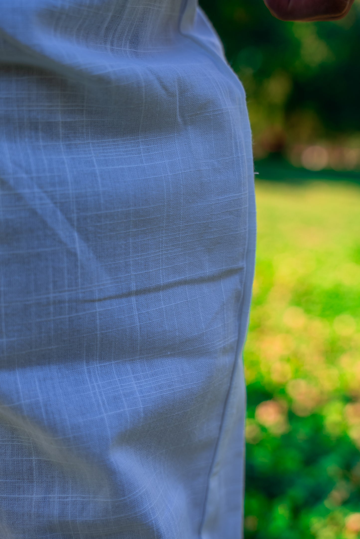 LOOSE FIT WHITE PANT