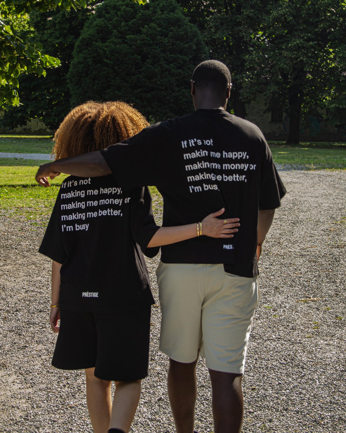 OVERSIZED CROP FIT MOTIVATIONAL TEE
