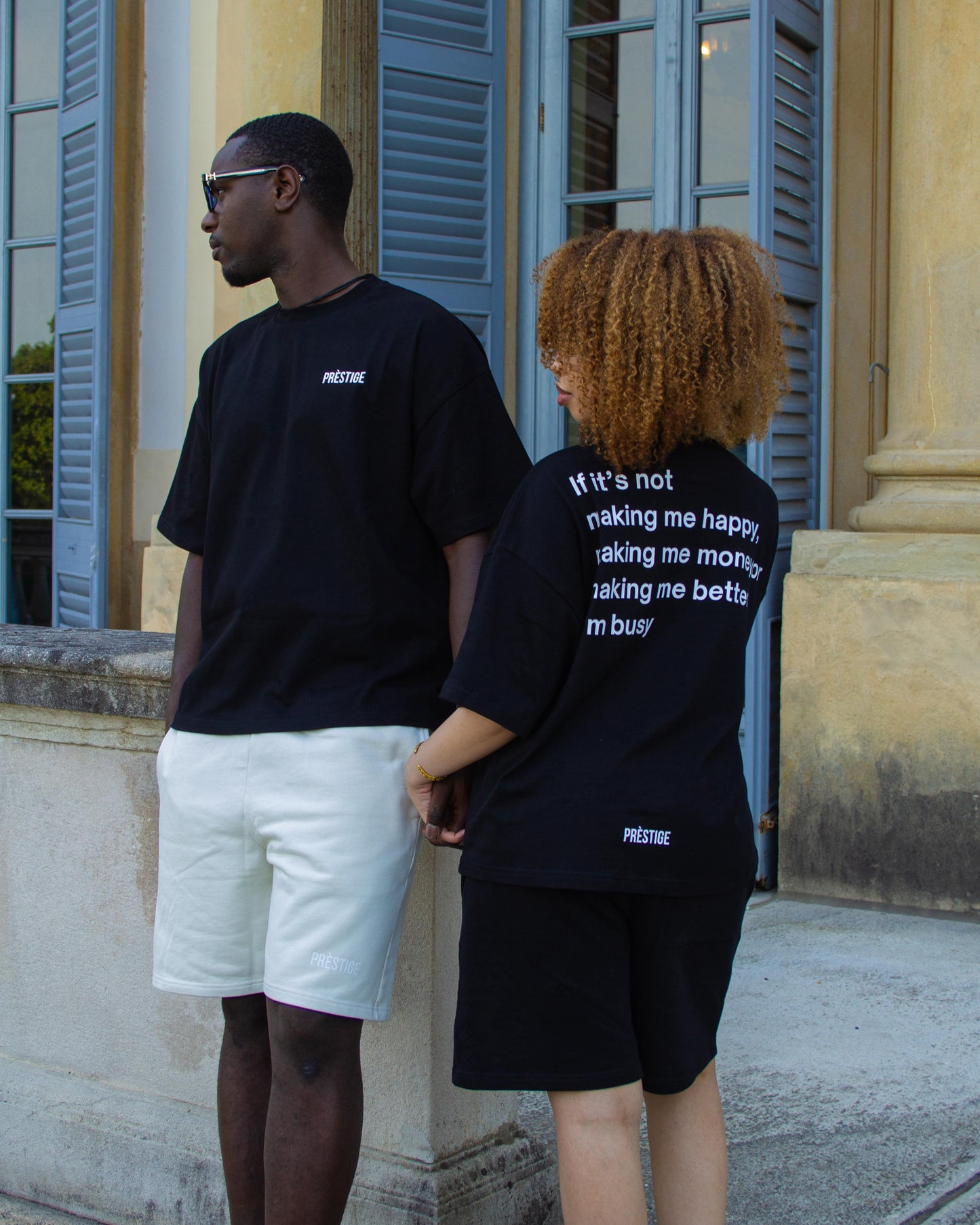 OVERSIZED CROP FIT MOTIVATIONAL TEE