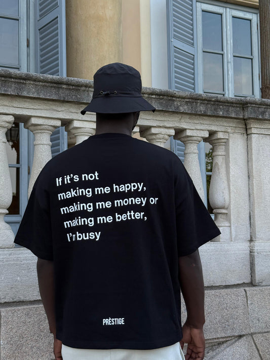 OVERSIZED CROP FIT MOTIVATIONAL TEE